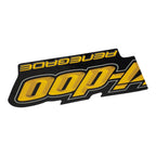 Fits 2010 Ski-Doo Renegade Adrenaline 1200 LH REAR Upper SIDE Decal, OEM Part # 516004066