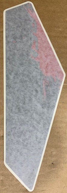 Fits Ski-Doo LH Cover Decal, OEM Part # 516004325