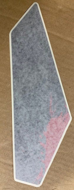 Fits Ski-Doo RH Cover Decal, OEM Part # 516004326