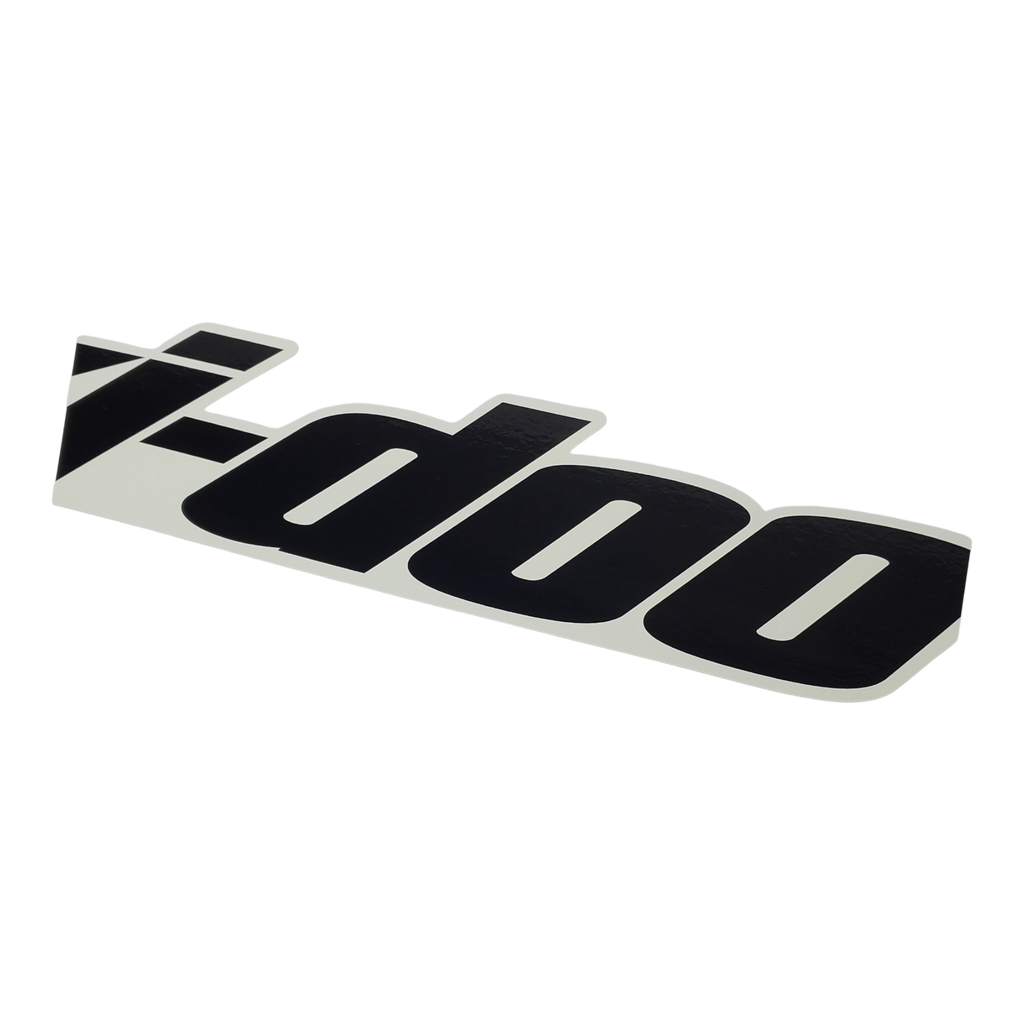 Fits 2012 Ski-Doo Renegade X & Adrenaline XR LH Rear Upper Side Decal, OEM Part # 516004853