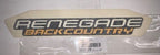 2013-2014 Fits Ski-Doo Xs Side Decal, Renegade Backcountry, OEM Part # 516005166