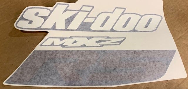 Fits Ski-Doo LH SIDE Decal, OEM Part # 516005607