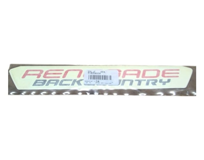 Fits Ski-Doo Renegade SIDE Decal Renegade Backco, OEM Part # 516006009