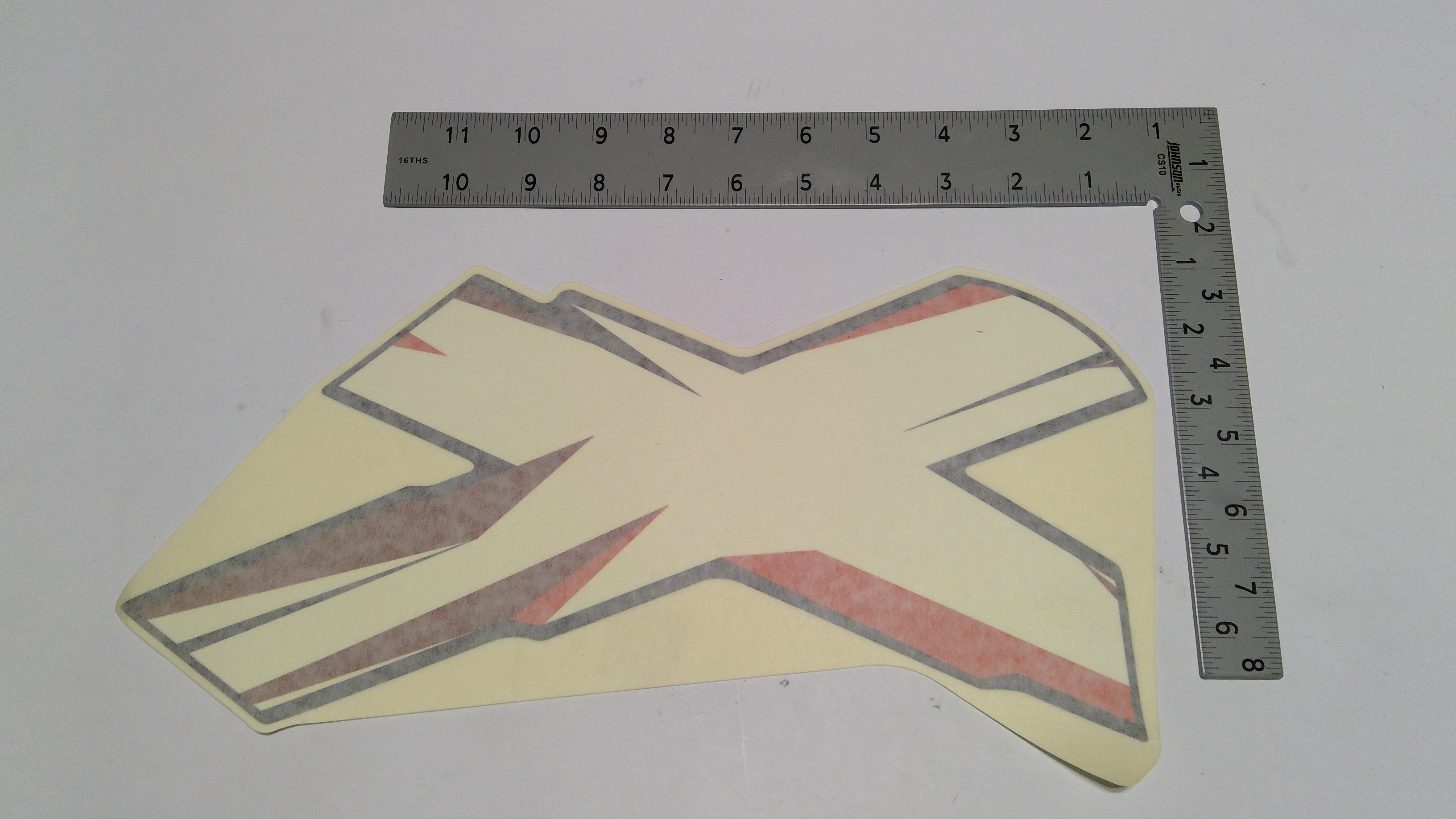 Fits Ski-Doo LH Lower Decal, OEM Part # 516006013