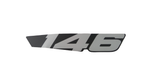 Fits 2015-2016 Ski-Doo SUMMIT 600HO E-TEC / SUMMIT 800R E-TEC RH Frame Decal, 146, OEM Part # 516006588