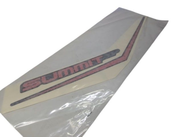 Fits 2015-2016 Ski-Doo SUMMIT 600HO E-TEC / SUMMIT 800R E-TEC LH SIDE Decal, Summit, OEM Part # 516006596
