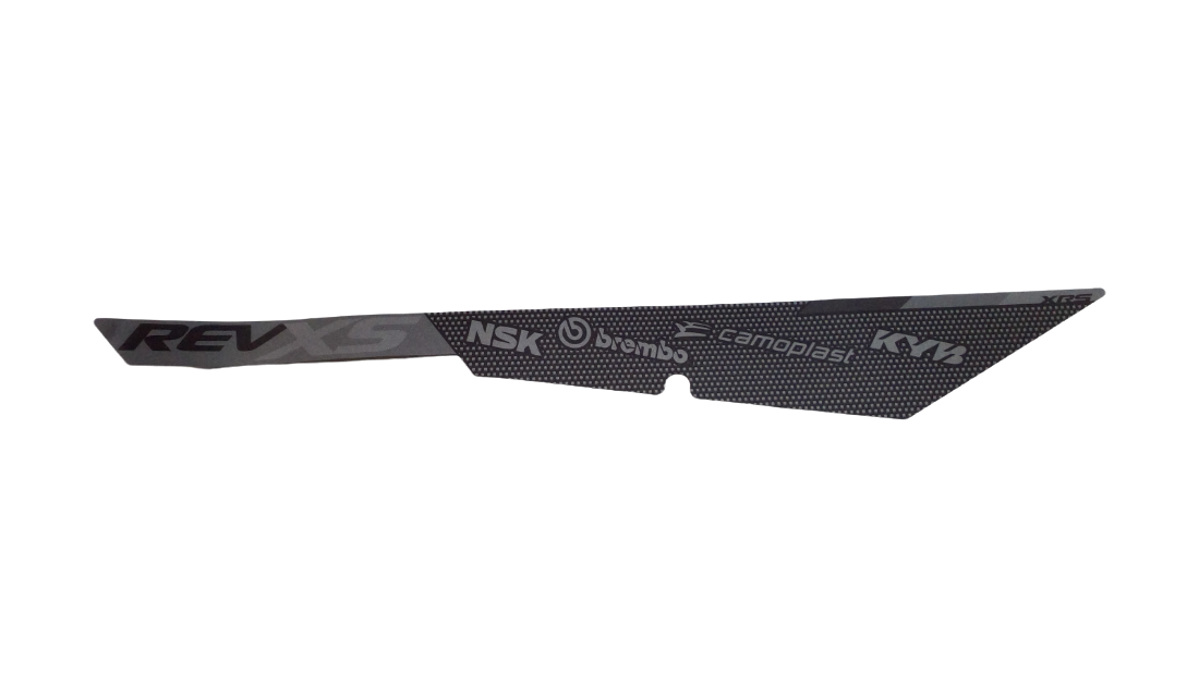 Fits 2015 Ski-Doo MXZ XRS 600HOETEC XS-RS120 / MXZ XRS 800RETEC XS-RS120 RH Frame Decal, OEM Part # 516006927