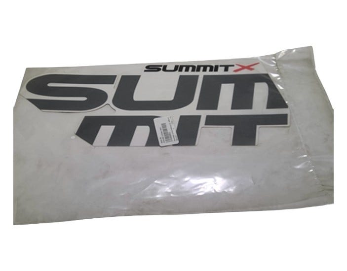 Fits 2017 Ski-Doo SUMMIT - 2-STROKE - 800R E-TEC Decal, RH, OEM Part # 516008051
