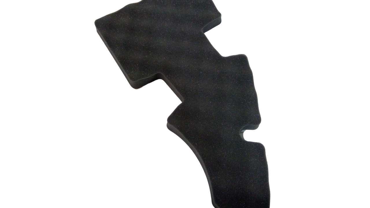 Fits 2008-2009 Ski-Doo GSX Fan / GTX Fan RH Panel Rear Foam, OEM Part # 517303492