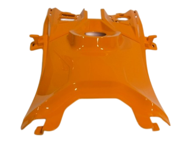 Fits 2013-2014 Ski-Doo MXZ X 600HOE XS / MXZ X 800RETEC XS Orange Rear Console, OEM Part # 517305310