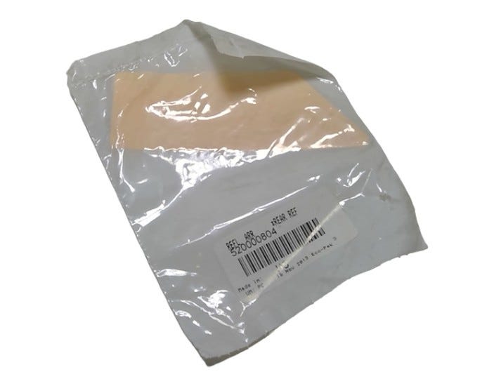 Fits Ski-Doo LH REAR Reflector, Yellow, OEM Part # 520000804