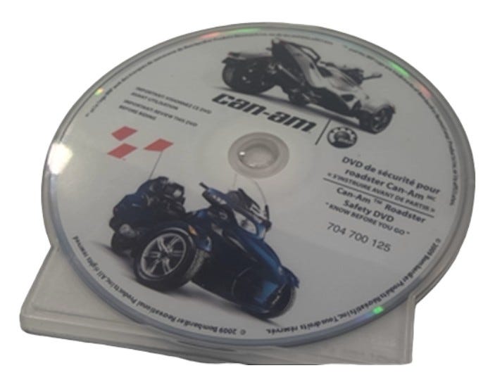 Fits BRP DVD 2010 ROAD, OEM Part # 704700125