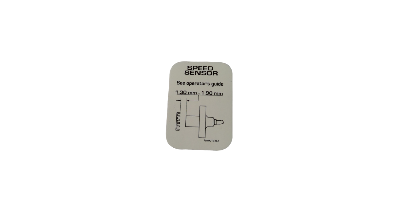 Can-Am Speed Sensor Decal, OEM Part # 704901348