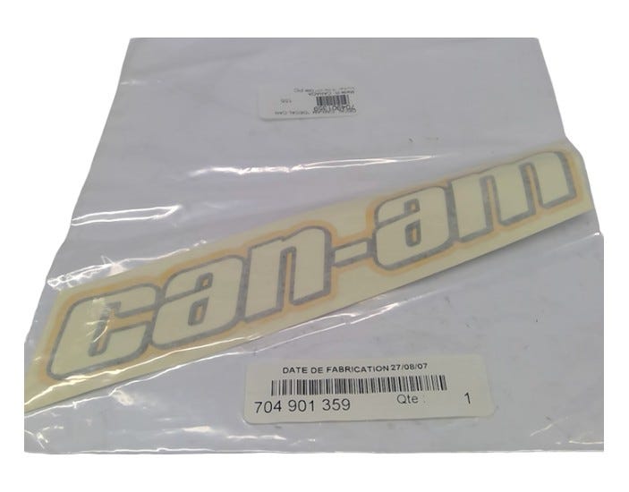Fits Can-Am CAN AM Decal, OEM Part # 704901359