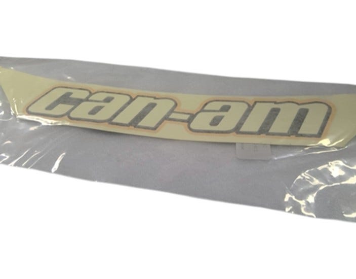 Fits Can-Am Front Middle Decal, OEM Part # 704901409