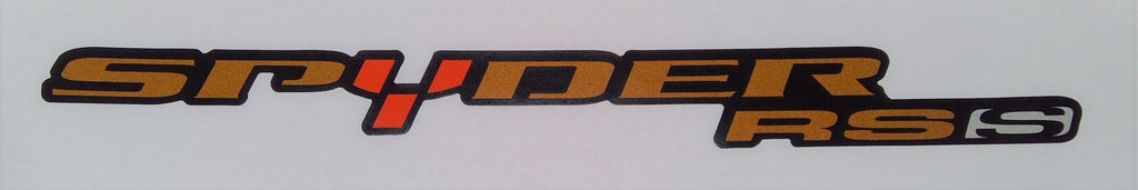 Can-Am RS-S Spyder Decal, OEM Part # 704902373