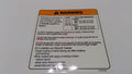 Can-Am Warning Decal, TIRE Pressu, OEM Part # 704902398