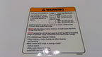 Can-Am Warning Decal, TIRE Pressu, OEM Part # 704902398