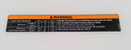 Can-Am Warning Decal, TIRE Pressu, OEM Part # 704903891
