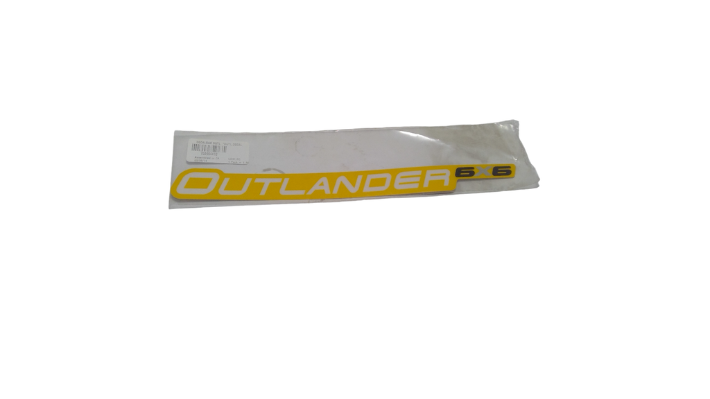 Can-Am Outlander 6X6 Decal, OEM Part # 704904418