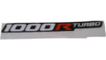 Fits Can-Am HOOD Decal 00R Turbo, OEM Part # 704905333