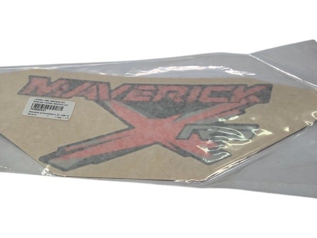 Fits 2016 Can-Am Maverick - Maverick MAX Lateral Label Maverick XDS, OEM Part # 704905601