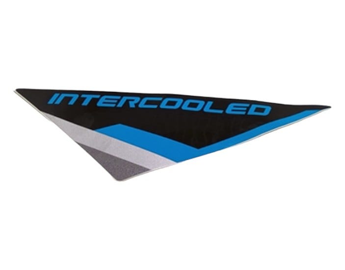 Fits Can-Am Intercooler Label, OEM Part # 704905909