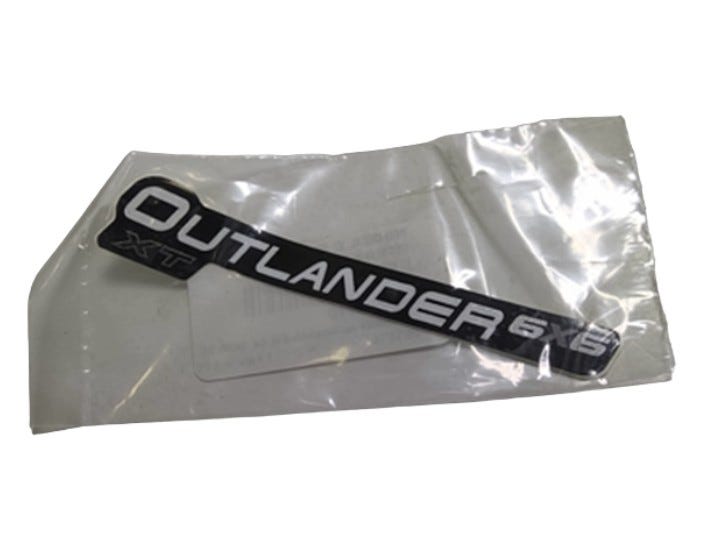 Fits Can-Am POD Decal XT 6X6, OEM Part # 704906116