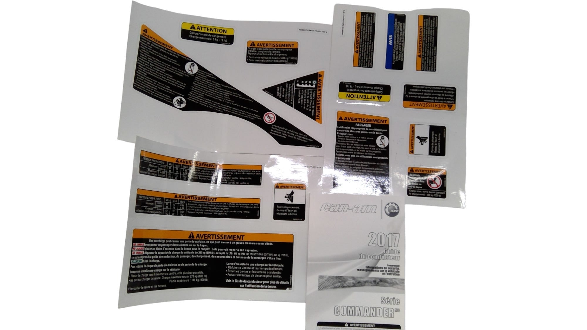 Can-Am French KIT Document, OEM Part # 704906173