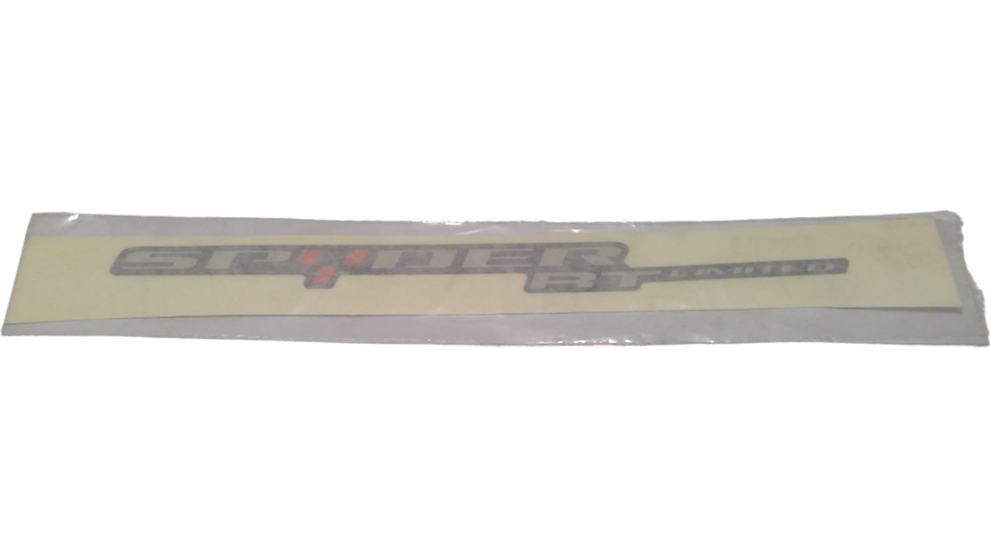 Fits Can-Am Rt-ltd Luggage Decal, OEM Part # 704906216
