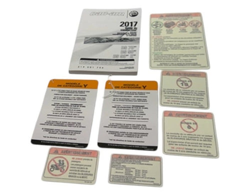 Fits Can-Am Warning Label, OEM Part # 704906238