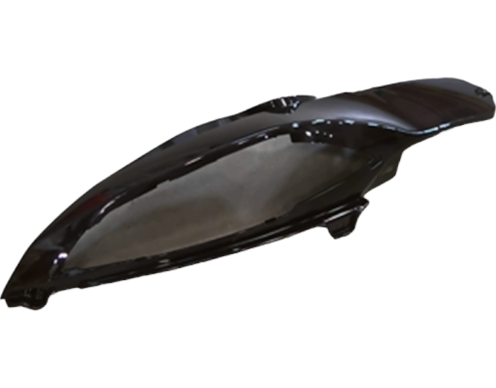 Fits BRP RH Front Pnl, Black Curran, OEM Part # 705007703