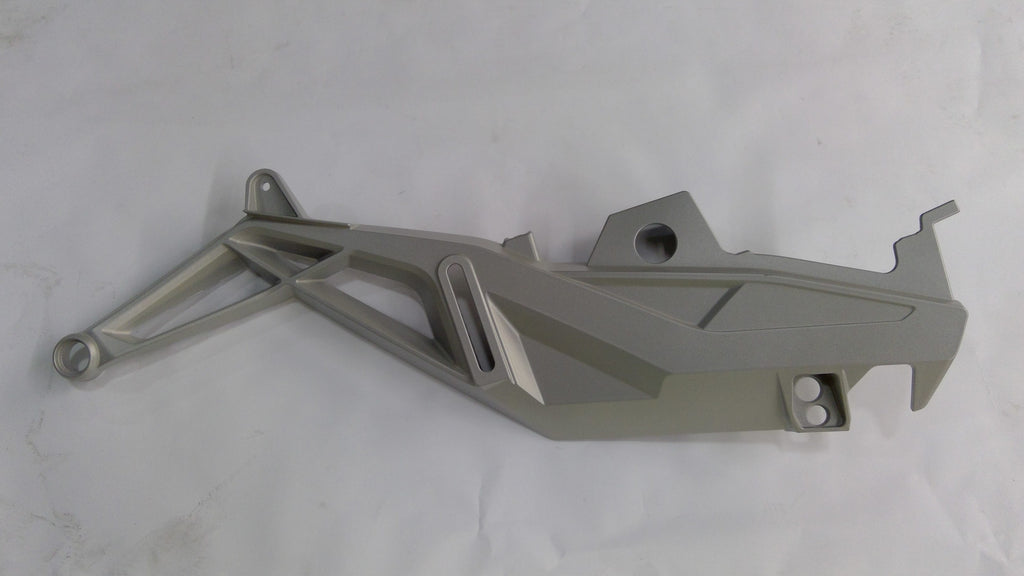 Can-Am RH Footrest Support, Silve, OEM Part # 705007975