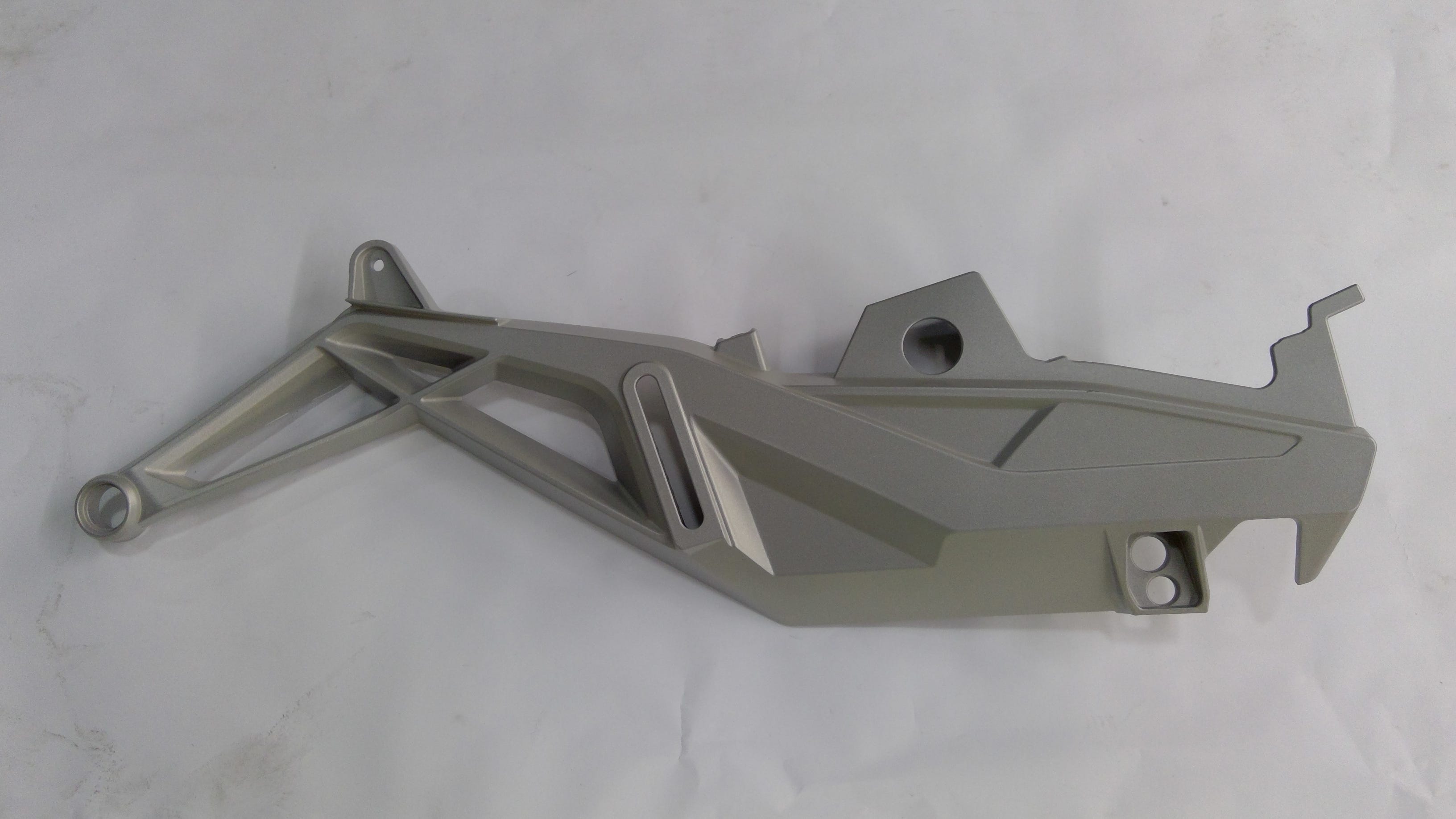Can-Am RH Footrest Support, Silve, OEM Part # 705007975