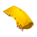 Can-Am Yellow RH Front Fender, OEM Part # 705008195