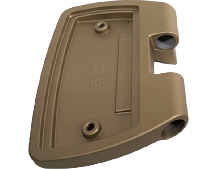 Fits 2018 Can-Am RT LTD SE6 Rear Footrest Liquid Gold, OEM Part # 705012444