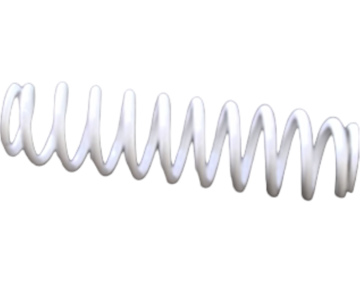 Fits 2014-2016 Can-Am Maverick - Maverick MAX / Maverick 1000_STD_XRS_XRS-DPS White Rear Spring, OEM Part # 706001588