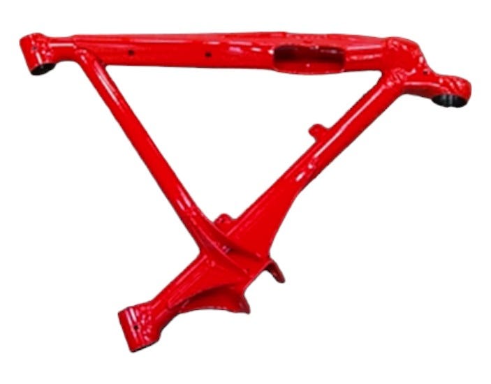 Fits 2015-2018 Can-Am 1- Maverick / 2- Maverick MAX LH REAR Upper Arm, RED, OEM Part # 706002095