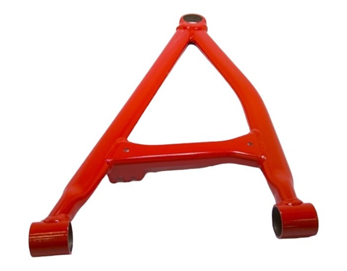 Fits 2015-2016 Can-Am Spyder F3-S SE6 / Spyder F3-S SM6 LH Upper Arm, RED, OEM Part # 706202007
