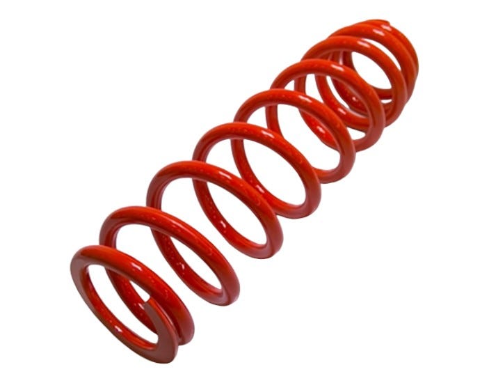 Fits Can-Am Front Spring, Can-am RED, OEM Part # 706202039