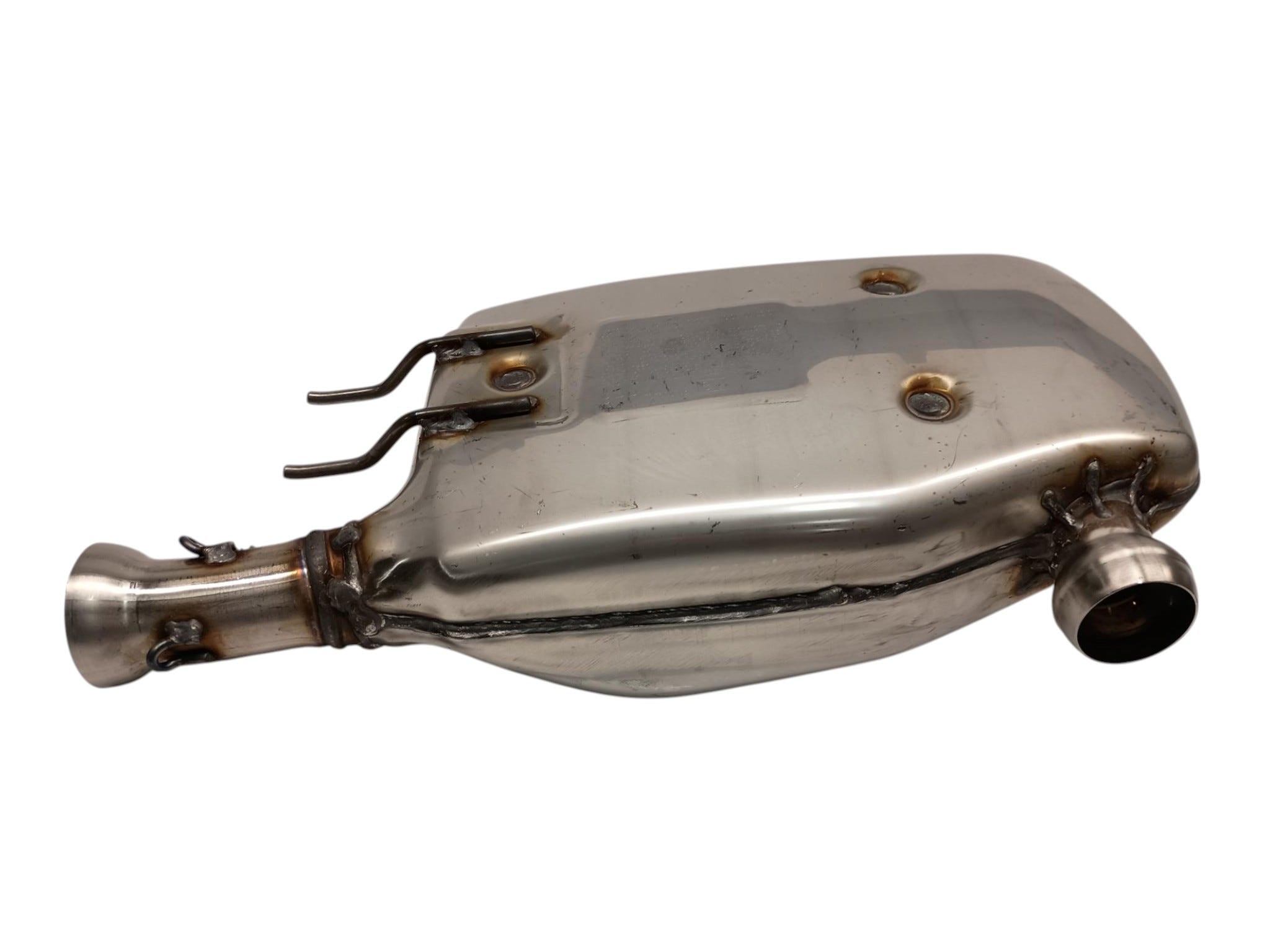 Fits 2014-2015 Can-Am Spyder F3 SE6 / Spyder F3 SM6 Primary Muffler, OEM Part # 707600793