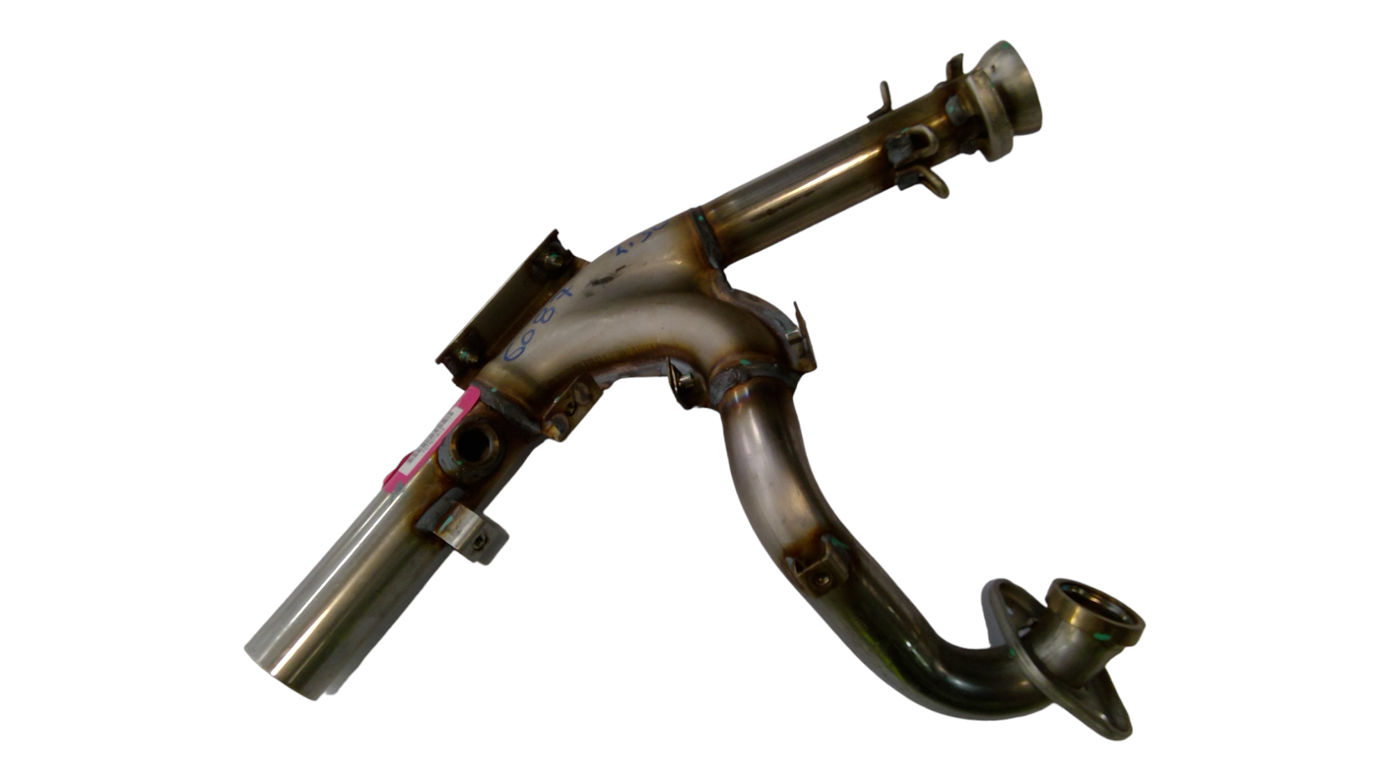 Fits 2016-2017 Can-Am Defender HD8, HD10 / Defender MAX Rear Exhaust Pipe, OEM Part # 707601813