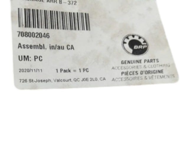 Fits 2016 Can-Am F3 Fairing R B-372, OEM Part # 708002046