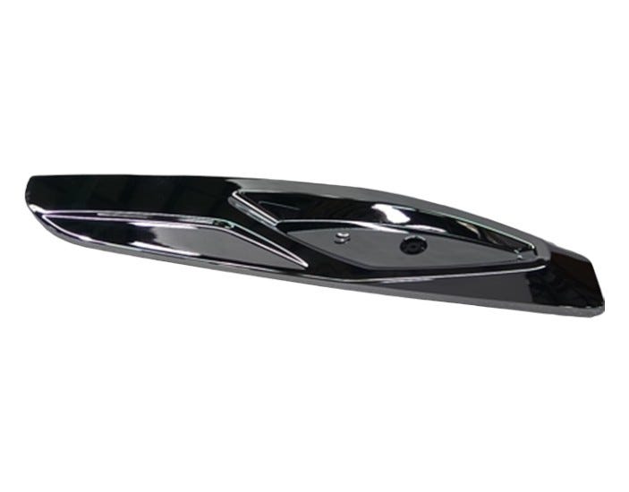Fits 2014-2017 Can-Am Spyder RT Limited SE6 / RT TRIM Trunk LH Chrome, OEM Part # 708301259