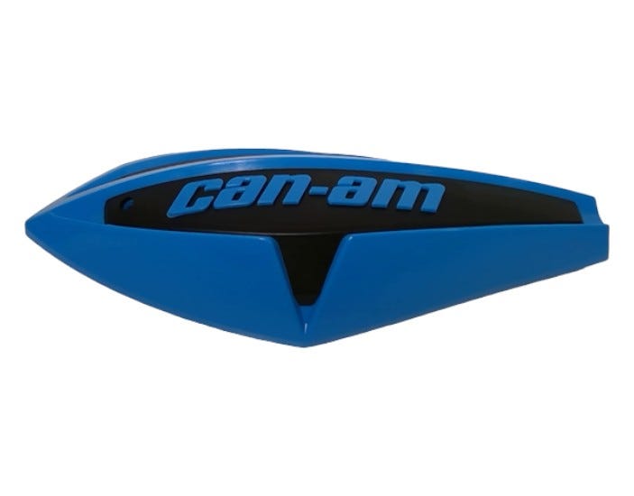 Fits 2016-2017 Can-Am Renegade RH Deflector, Black, OEM Part # 709401669