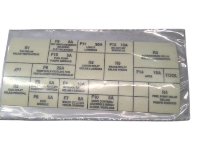 Fits 2014-2018 Can-Am Fuse Decal, OEM Part # 710002653