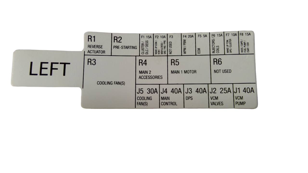 Can-Am LOGO FUSE LFB, OEM Part # 710003080