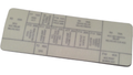 Can-Am FUSE BOX Decal, OEM Part # 710004921