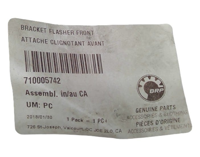 Fits BRP Bracket Flasher Front, OEM Part # 710005742