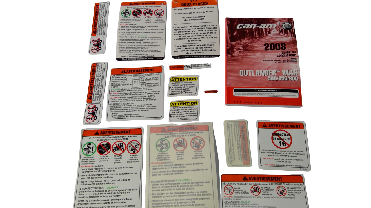 Can-Am FR. Package, OEM Part # 715000477